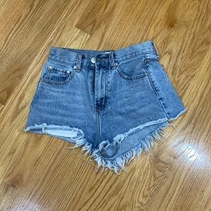 Superdown denim shorts